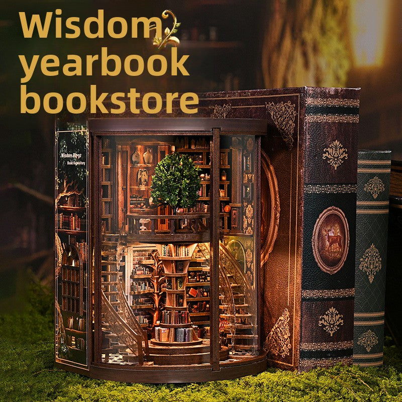 DIY Wooden Bookend Model Kits