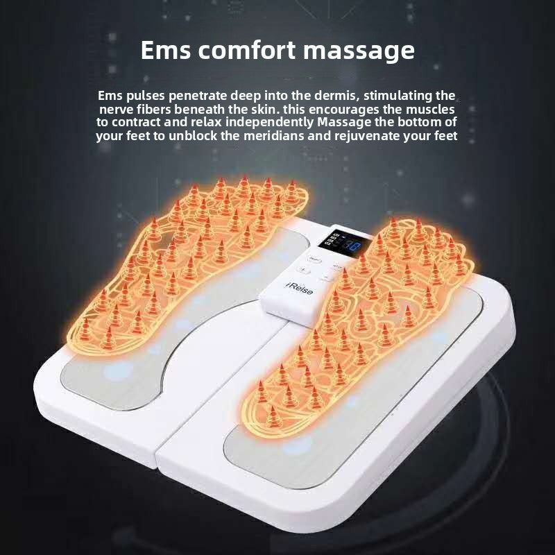 Foot sole massager, intelligent acupoint foot sole vibration massage pad