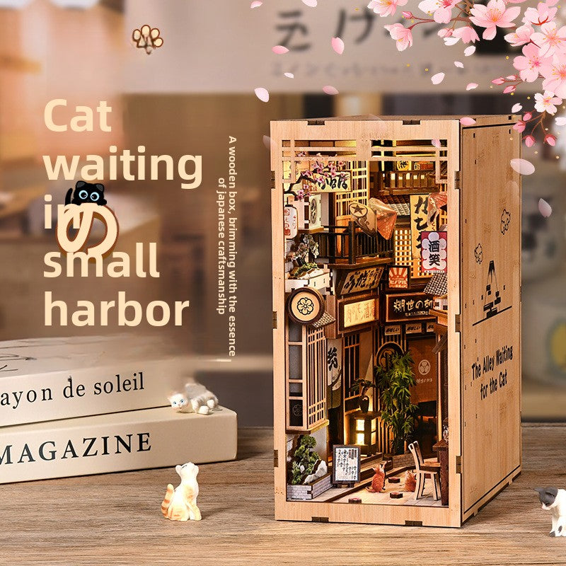 DIY Wooden Bookend Model Kits