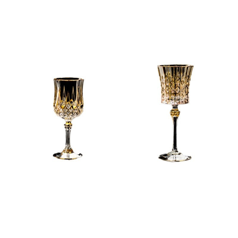 The Sovereign? | Hand-Blown Crystal Wine Glass Suitcase Set