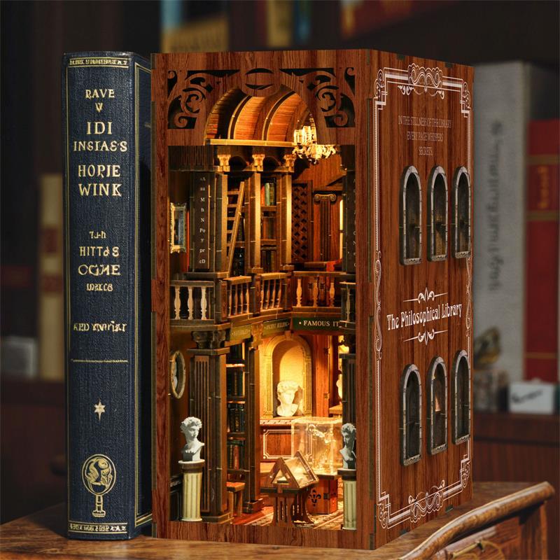 DIY Wooden Bookend Model Kits