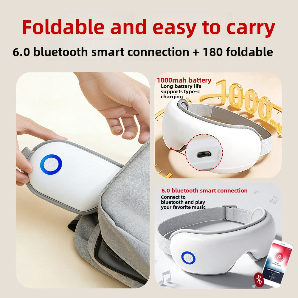 Eye Massager with Heat & Bluetooth