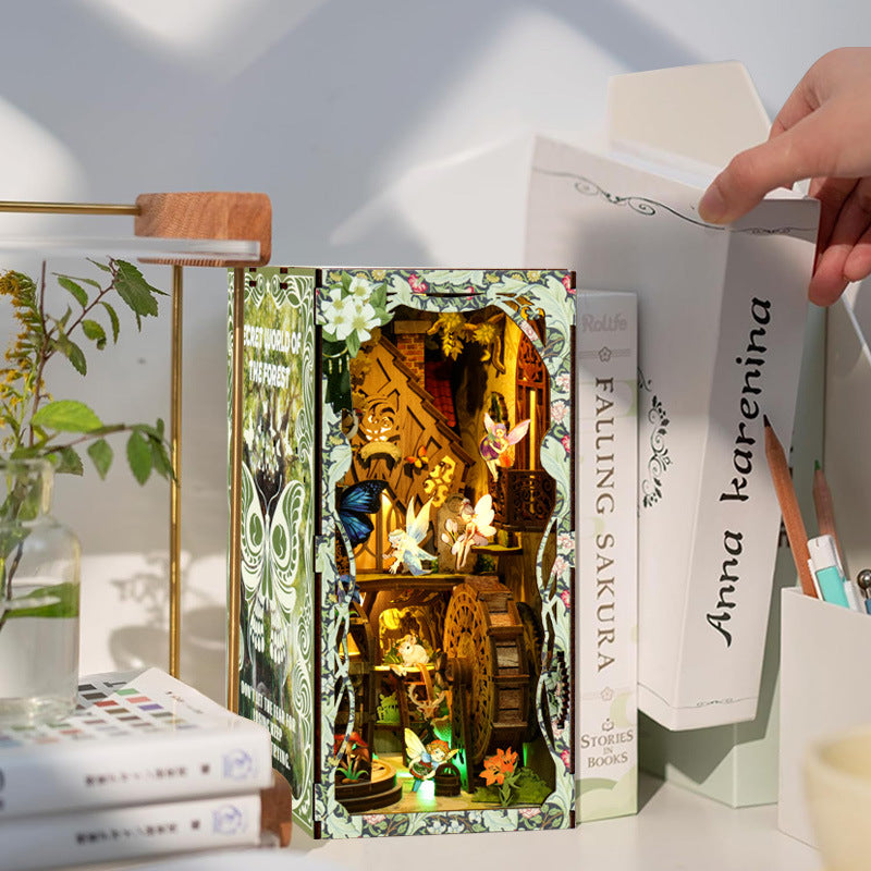 DIY Wooden Bookend Model Kits