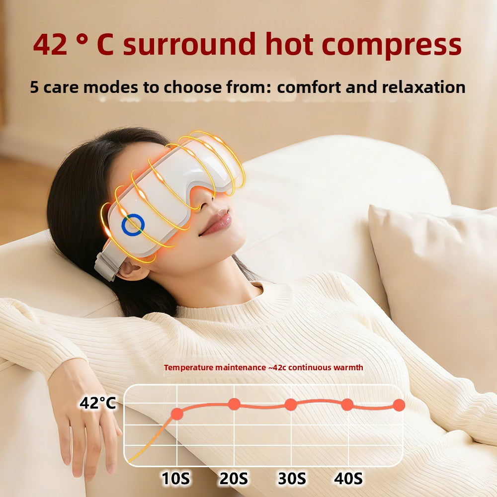 Eye Massager with Heat & Bluetooth