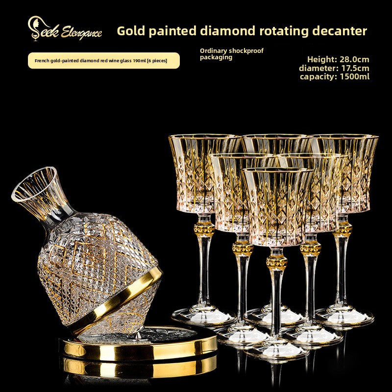 The Sovereign? | Hand-Blown Crystal Wine Glass Suitcase Set