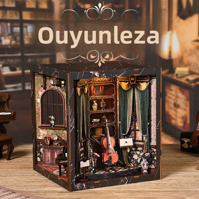 DIY Wooden Bookend Model Kits