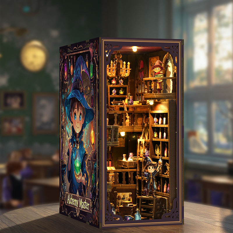 DIY Wooden Bookend Model Kits