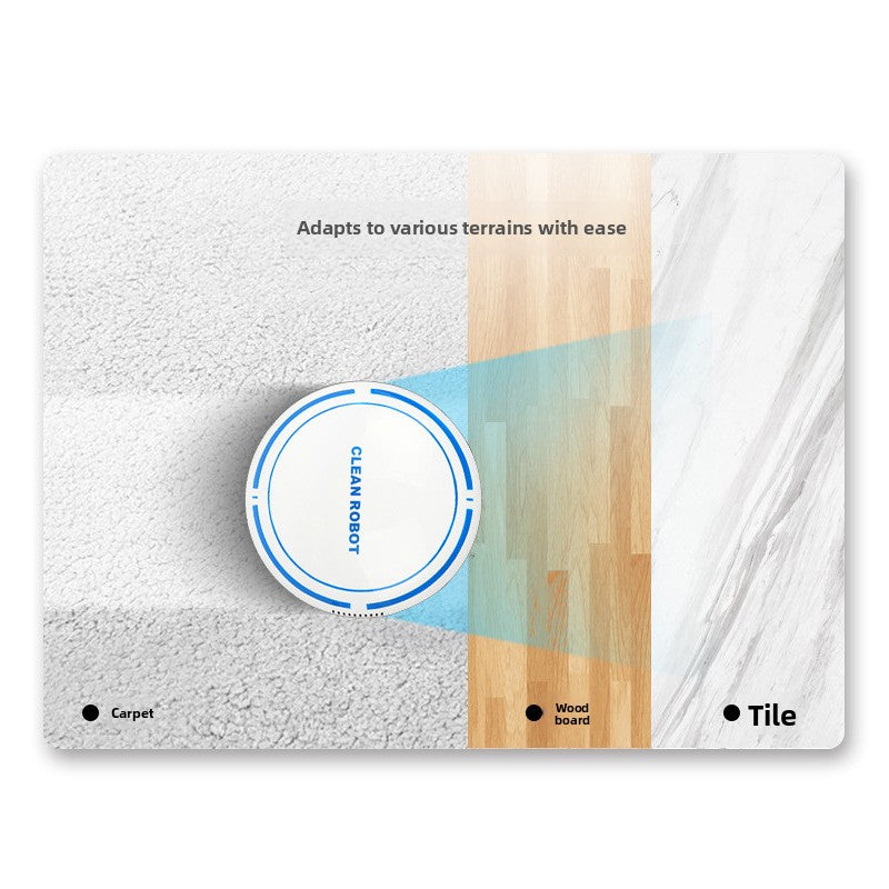 Smart-Path Portable Robotic Vacuum