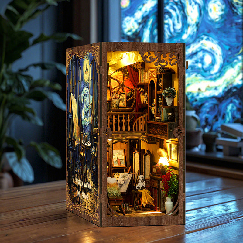 DIY Wooden Bookend Model Kits