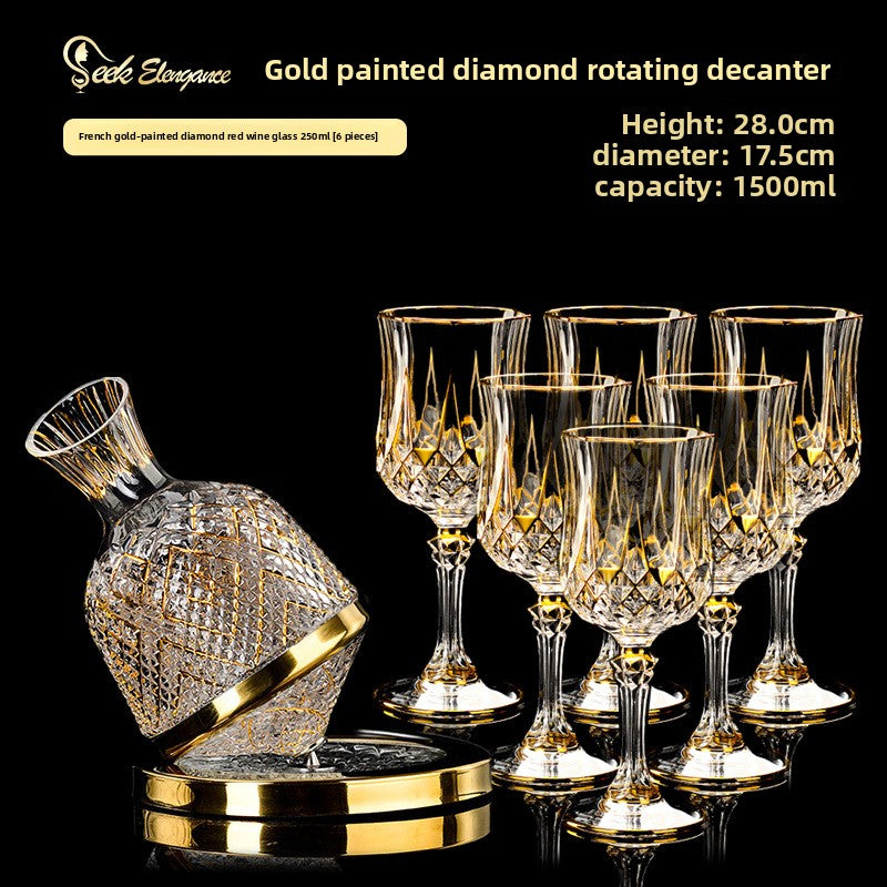 The Sovereign? | Hand-Blown Crystal Wine Glass Suitcase Set