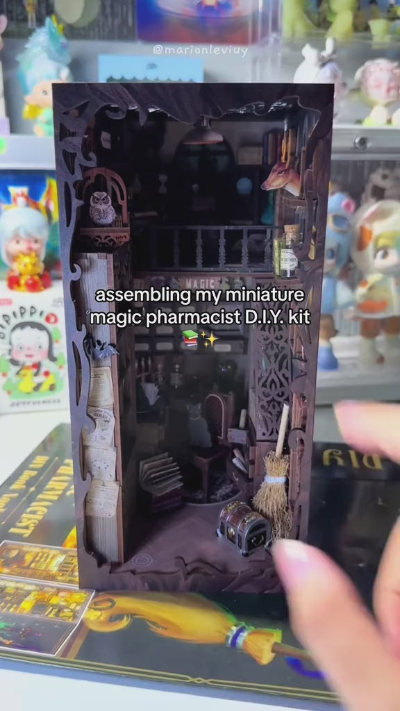 DIY Wooden Bookend Model Kits